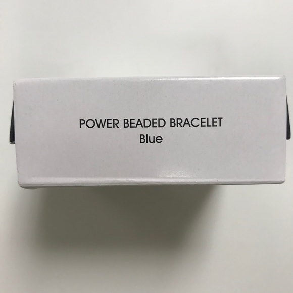 NWT Avon Power Beaded Bracelet Blue - Picture 5 of 5